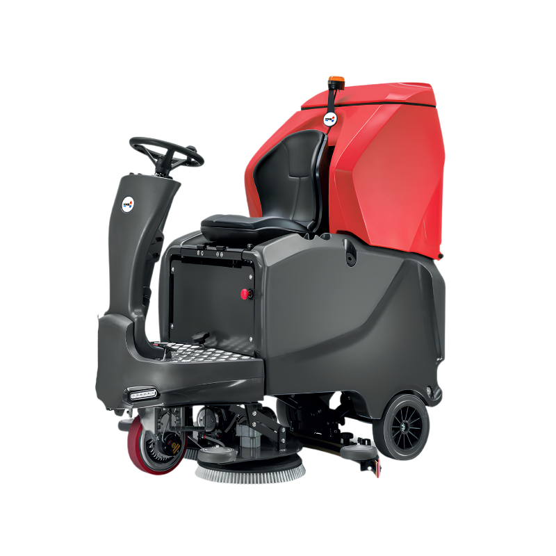 biemmedue WET 560 BA ride-on scrubber dryer side profile